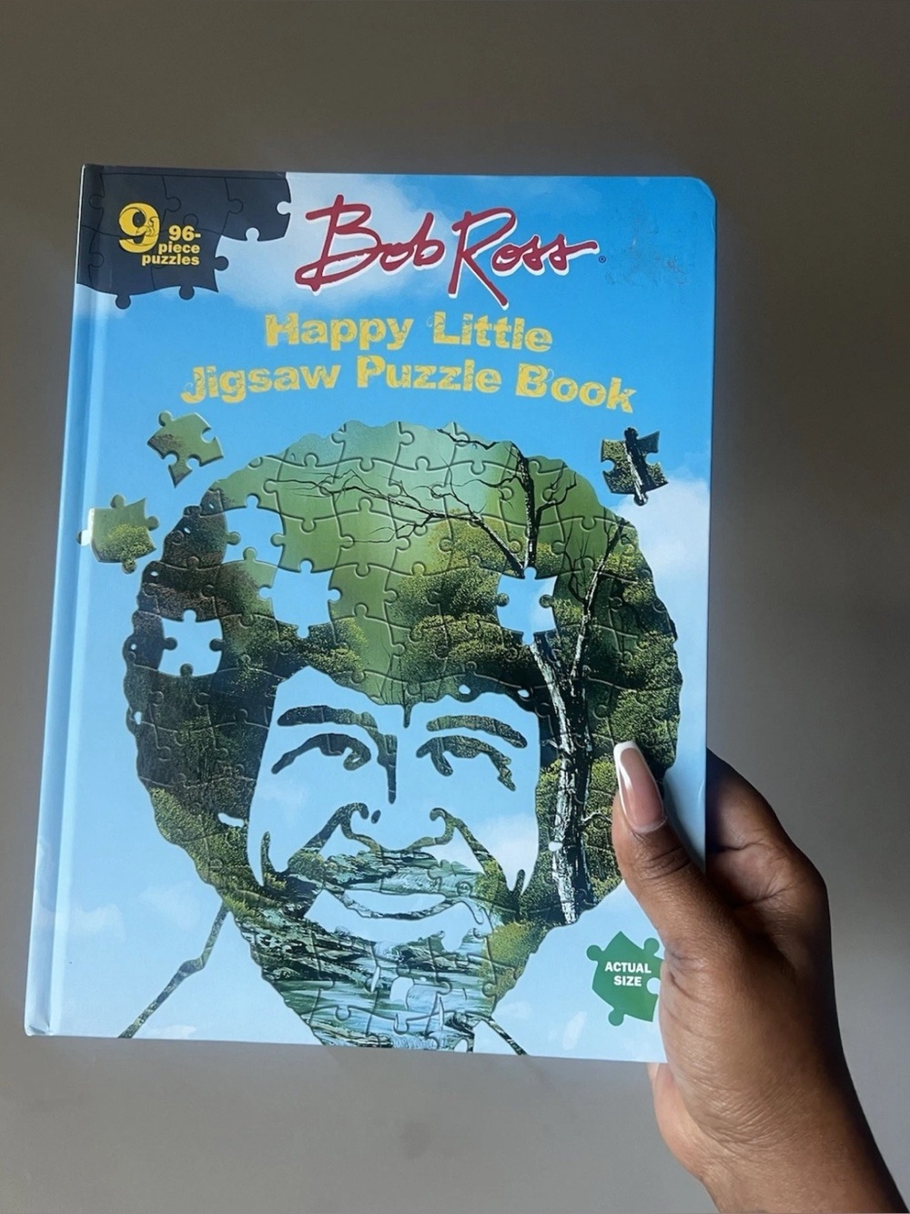Bob Ross Happy Little Jigsaw Puzzle Book -- Editors of Thunder Bay Press